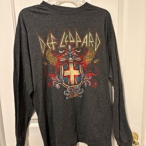 Graphic Long Sleeve Shirt - Charcoal